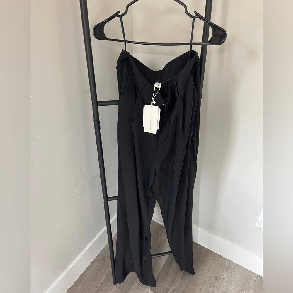 NWT Commense High Waisted Wide Leg Relaxed Fit Trousers